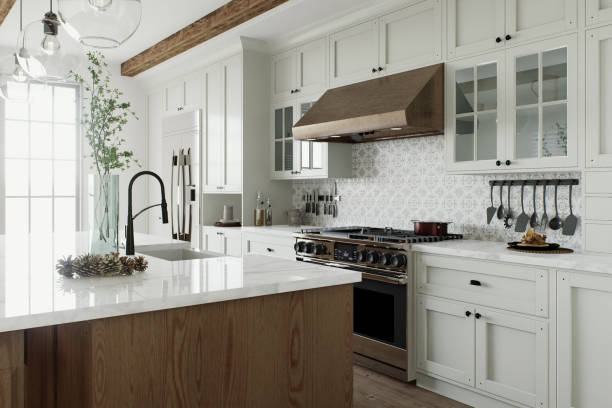 Hardwood kitchen floor Burke